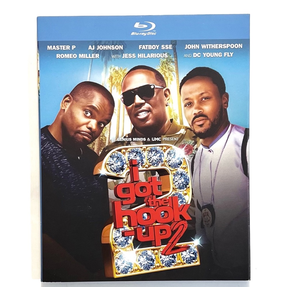 i got the hook-up 2 Movie Blu-Ray Disc New